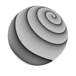 Procedural Base Spiral Texture