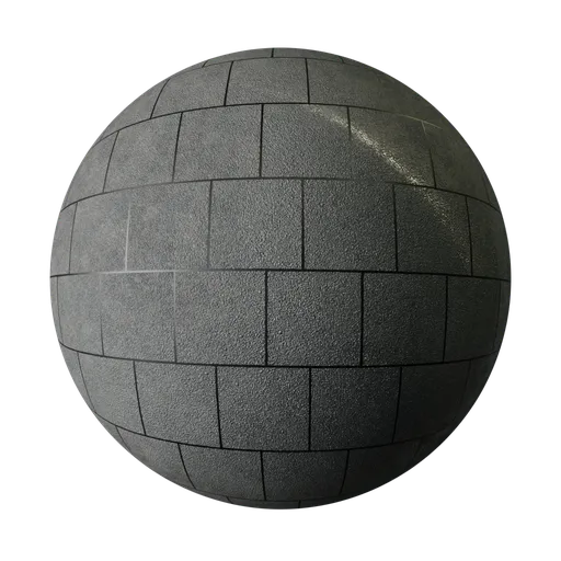 High-resolution PBR asphalt floor material for 3D rendering in Blender, detailed 4K texture for realistic surfaces.