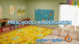 Kindergarten or Preschool Play room