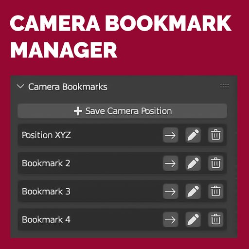 Camera bookmark manager