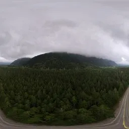 Overcast Rain clouds Valley