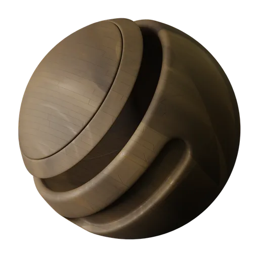 Stylized spruce planks