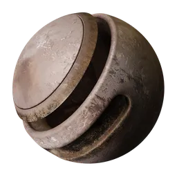 Worn Pink Metal