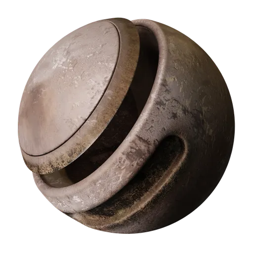 Worn Pink Metal
