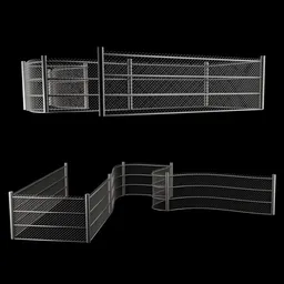 Procedural fence generator