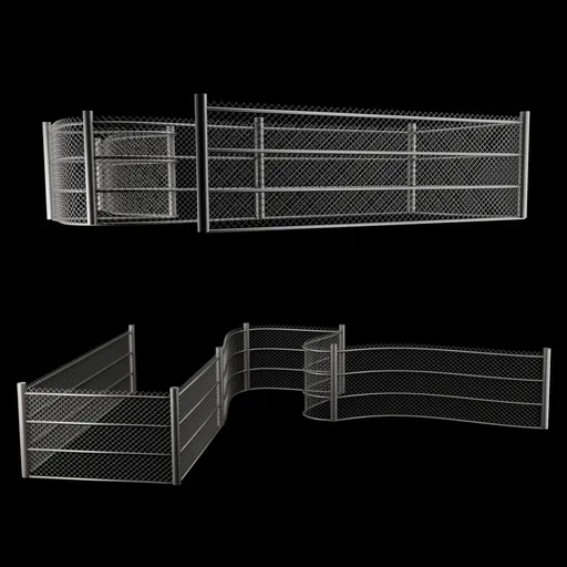 Procedural fence generator