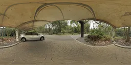 Dirty old awning HDR