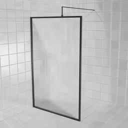 Frosted Shower Panel
