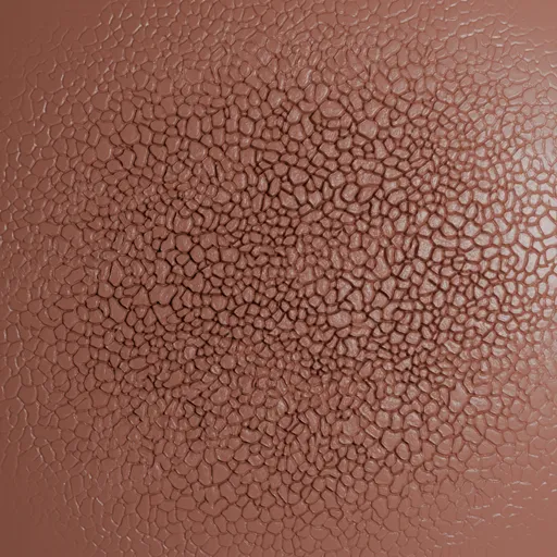 3D Scaly Skin Brush for Blender modeling, adds reptilian texture to creatures.