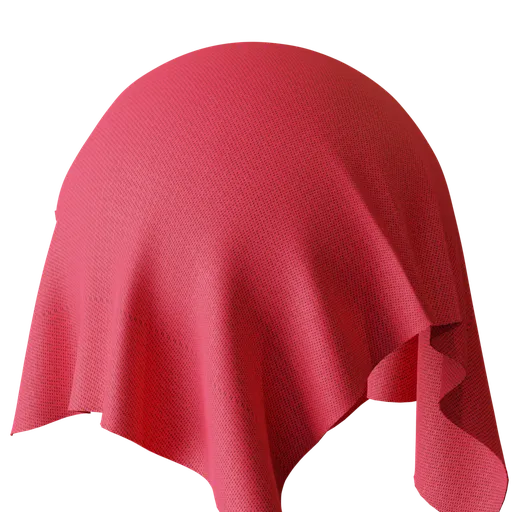 Red Micro Woven Fabric
