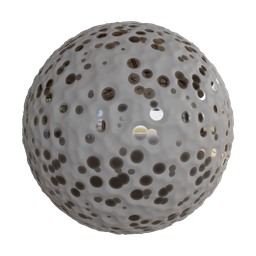 High-quality 4K PBR ceramic material with customizable color for 3D modeling in Blender.