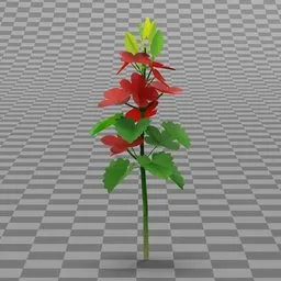 Stylized Grass - Flower Single