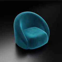 Curved Sofa - Velvet