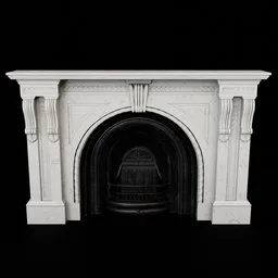 Victorian Fireplace