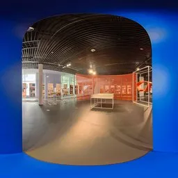 Indoor Blue Arch 16k