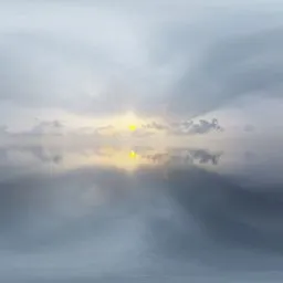 Sunset Ocean Sky Horizon HDRI