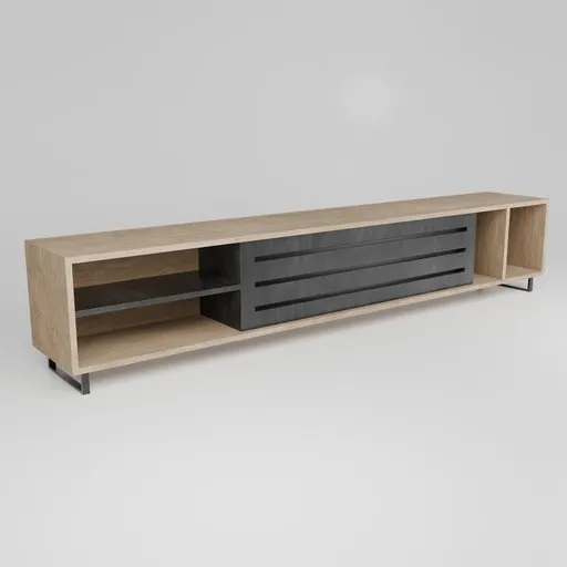Modern Wooden TV Stand