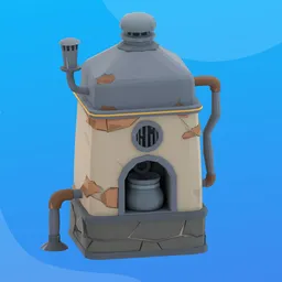 Lowpoly Furnace