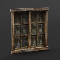 Old window - T -  43