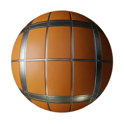 High-quality PBR SciFi panel texture for 3D materials, perfect for Blender and other 3D applications.