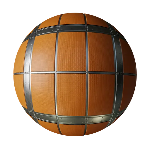 High-quality PBR SciFi panel texture for 3D materials, perfect for Blender and other 3D applications.