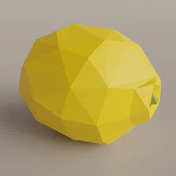 Low Poly Lemon