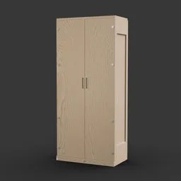 Modern Wooden Wardrobe