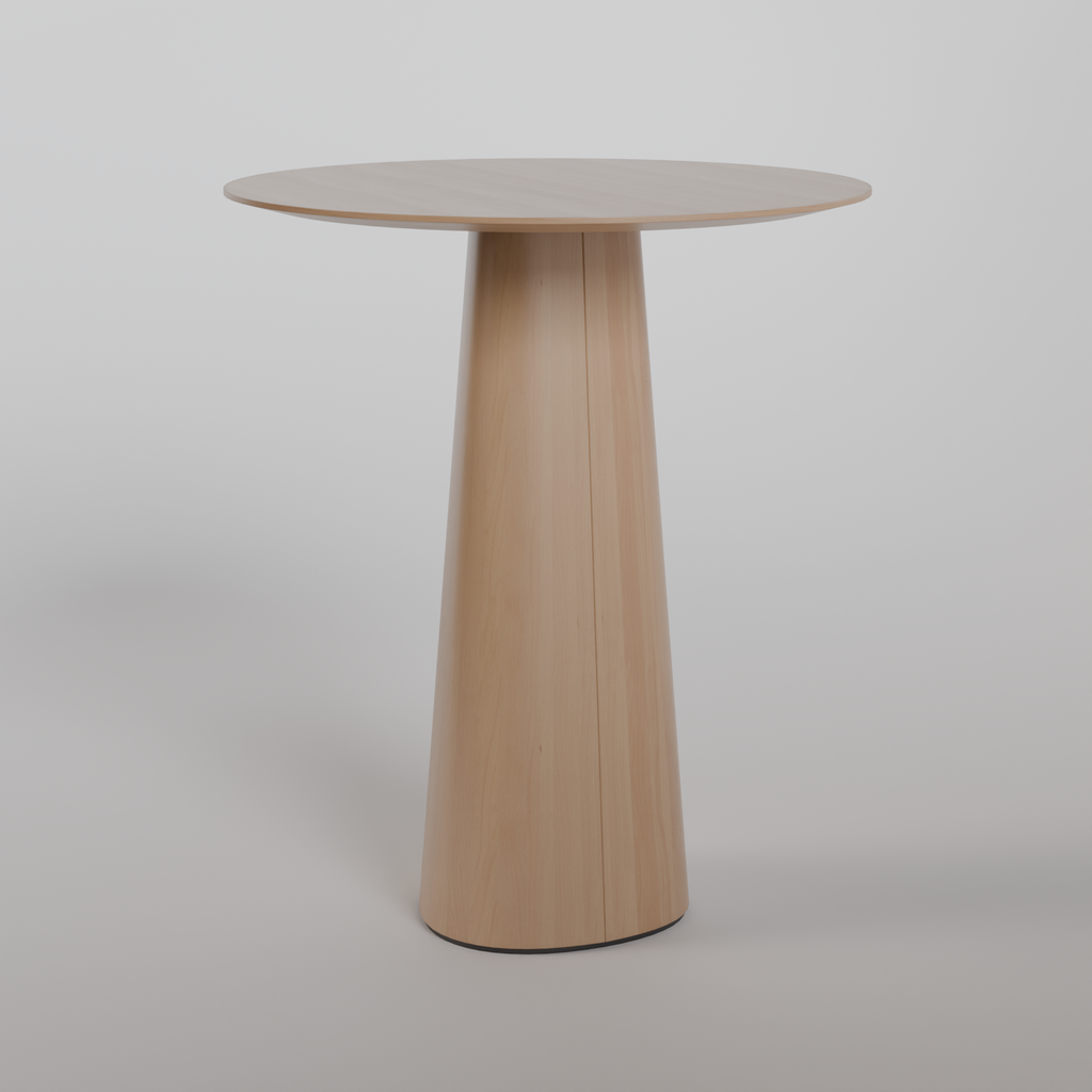 P.O.V. Table 463 B0 - natural varnish | Tables models | BlenderKit