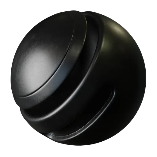 Black Matte Plastic