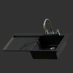 Sink S71 S715-F450 CR BK