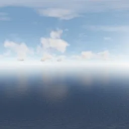 Ocean HDRI Sky Clouds Water