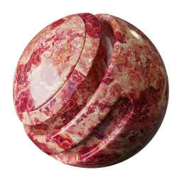 Red marble
