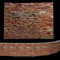 Modular Curved Concrete wall