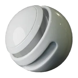 Polished White Marble
