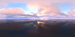 Real morning sky