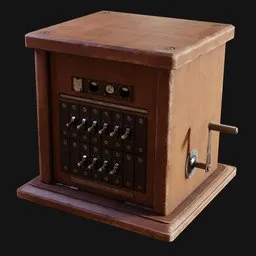 1920 Private Exchange Switchboard Wooden
