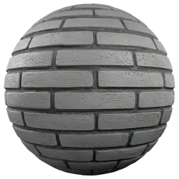 Gray Painted Brick Wall