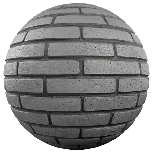 Gray Painted Brick Wall