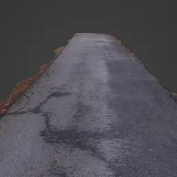 Concrete Path in Park