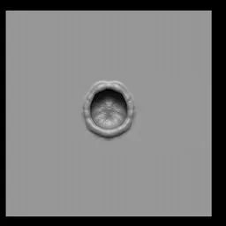 3D sculpting brush for aquatic creature details compatible with Blender