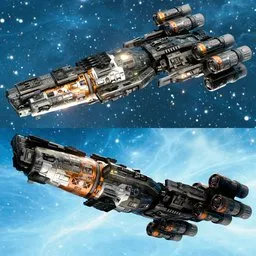 Scifi Space ship