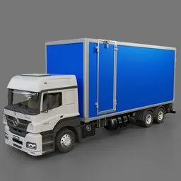 Mercedes-Benz Axor Cargo Truck 2016