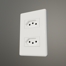 Type N double power outlet