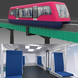 Monorail train concept