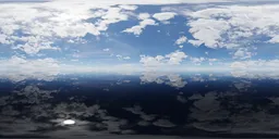 Blue Sky Clouds Day Landscape