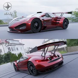 MAD F14 supercar