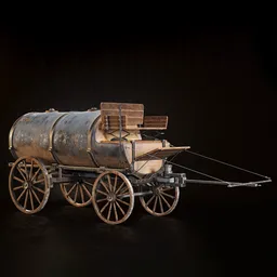 Medieval Utility Wagon