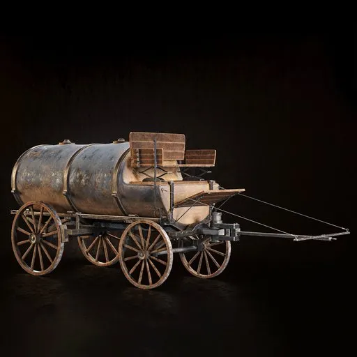 Medieval Utility Wagon