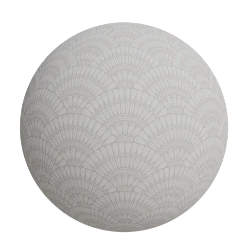 Fan and peacock tail wallpaper