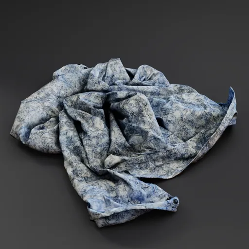 Wrinkled Floral T-Shirt